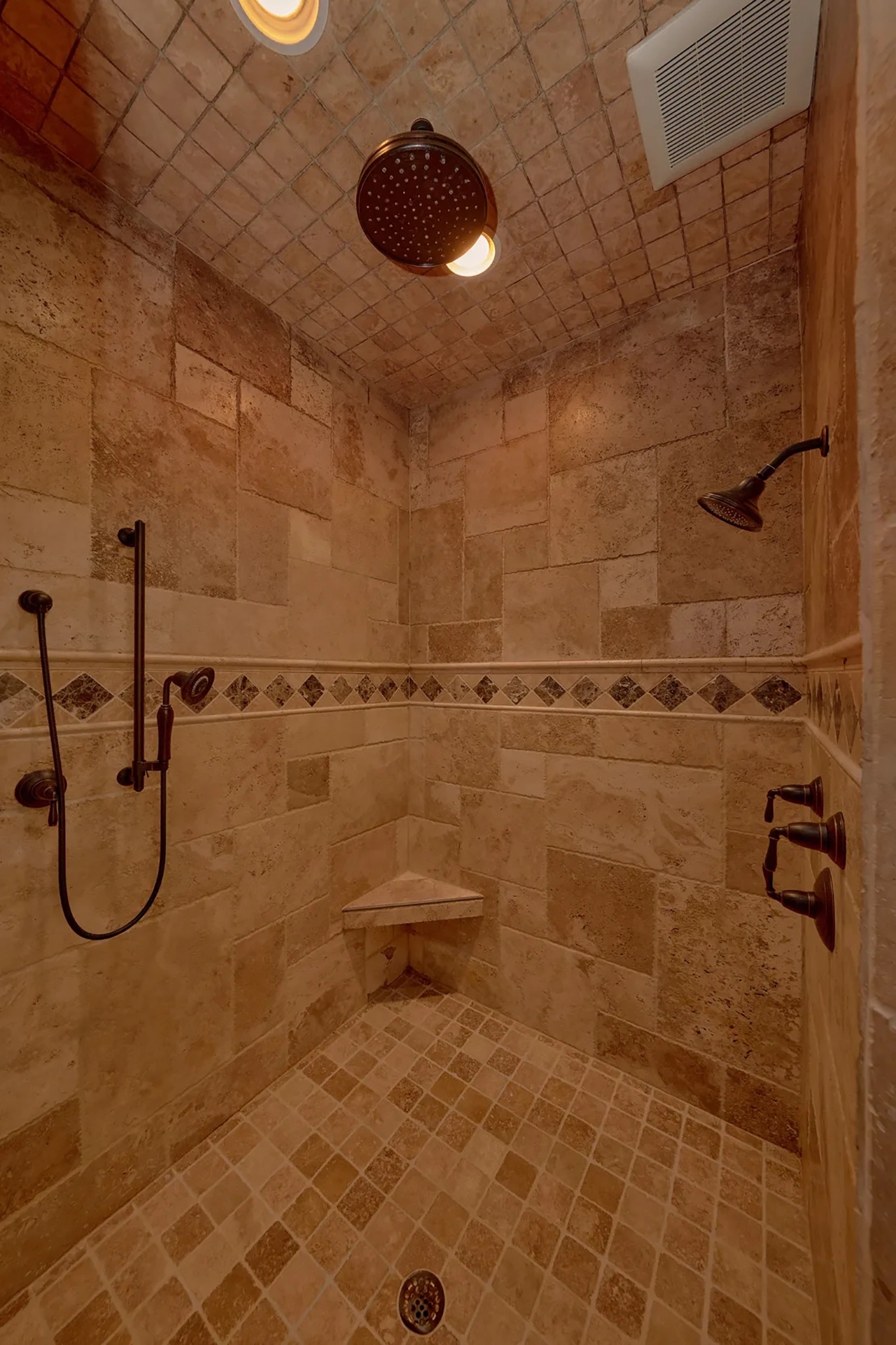 Master Bath Inside Shower