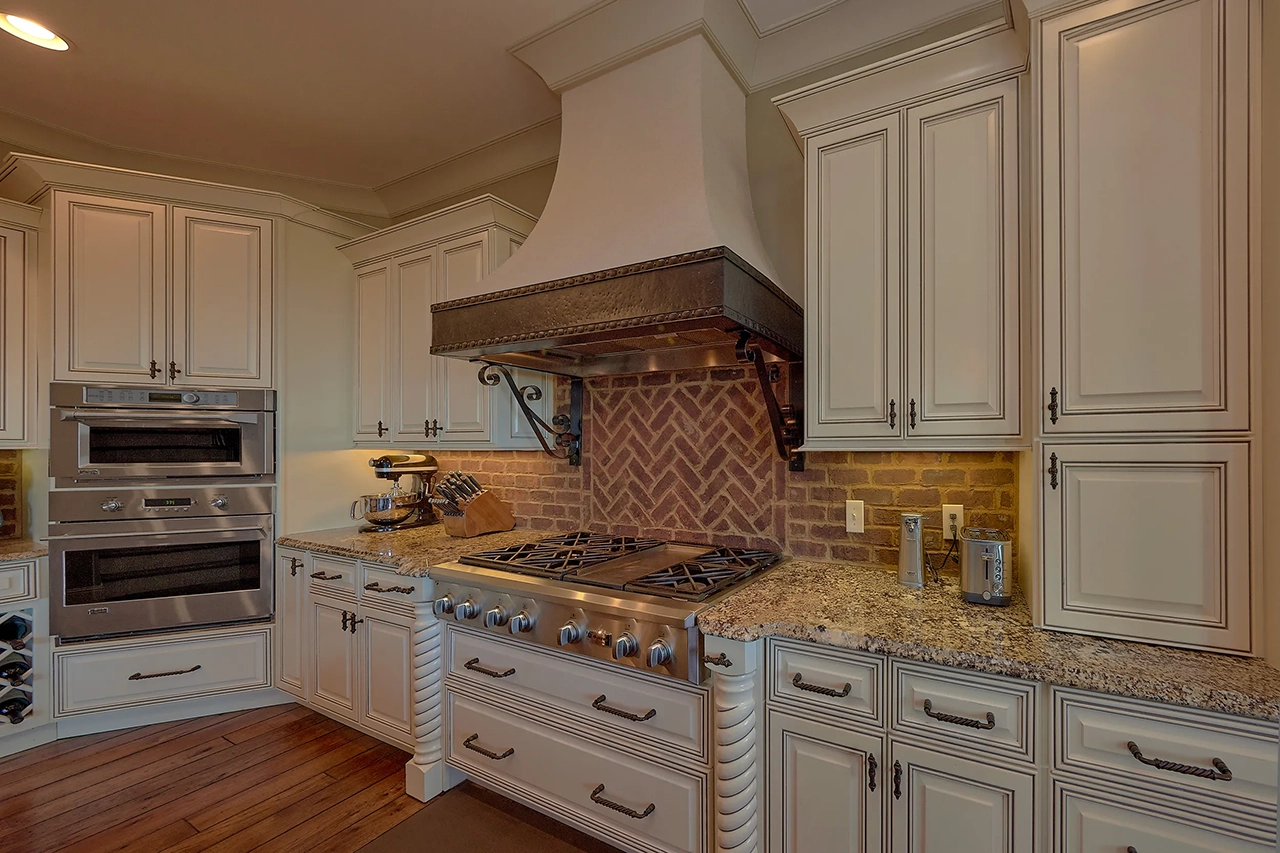 Kitchen Cabinets with Chef's Stove